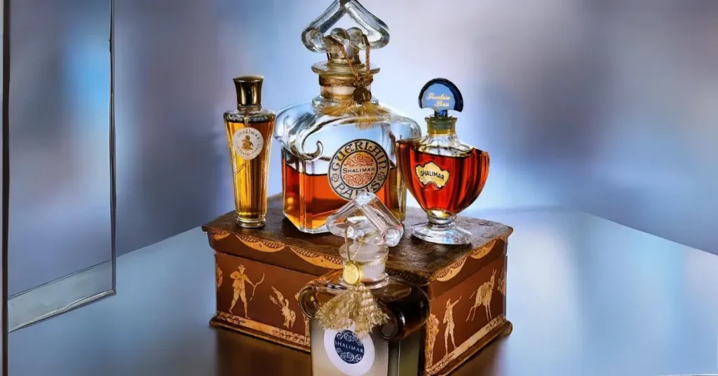 many shalimar vintage perfume bottles of all time