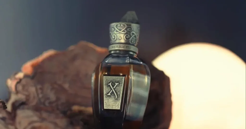 Ancient perfume bottle Design of K Collection Xerjoff