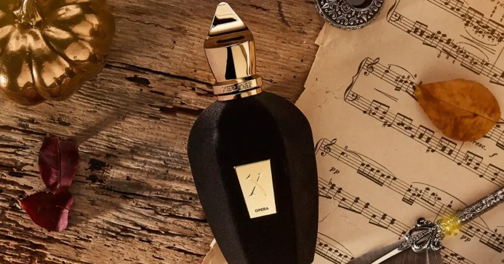 beautiful black bottle opera by xerjoff