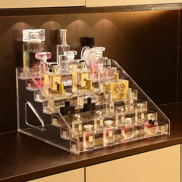 Perfume Organizer Tray for perfume, maekup and lipsticks