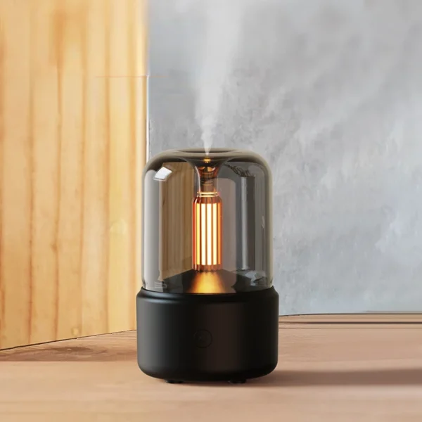 black candlelight diffuser